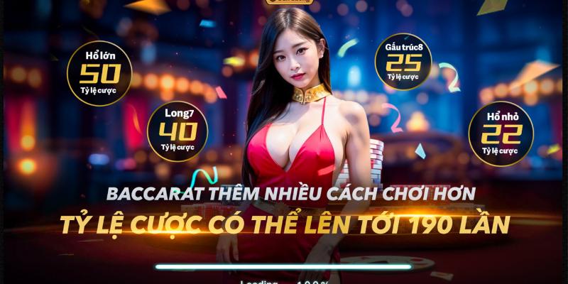 Baccarat U888 game bài kinh điển bậc nhất 2025